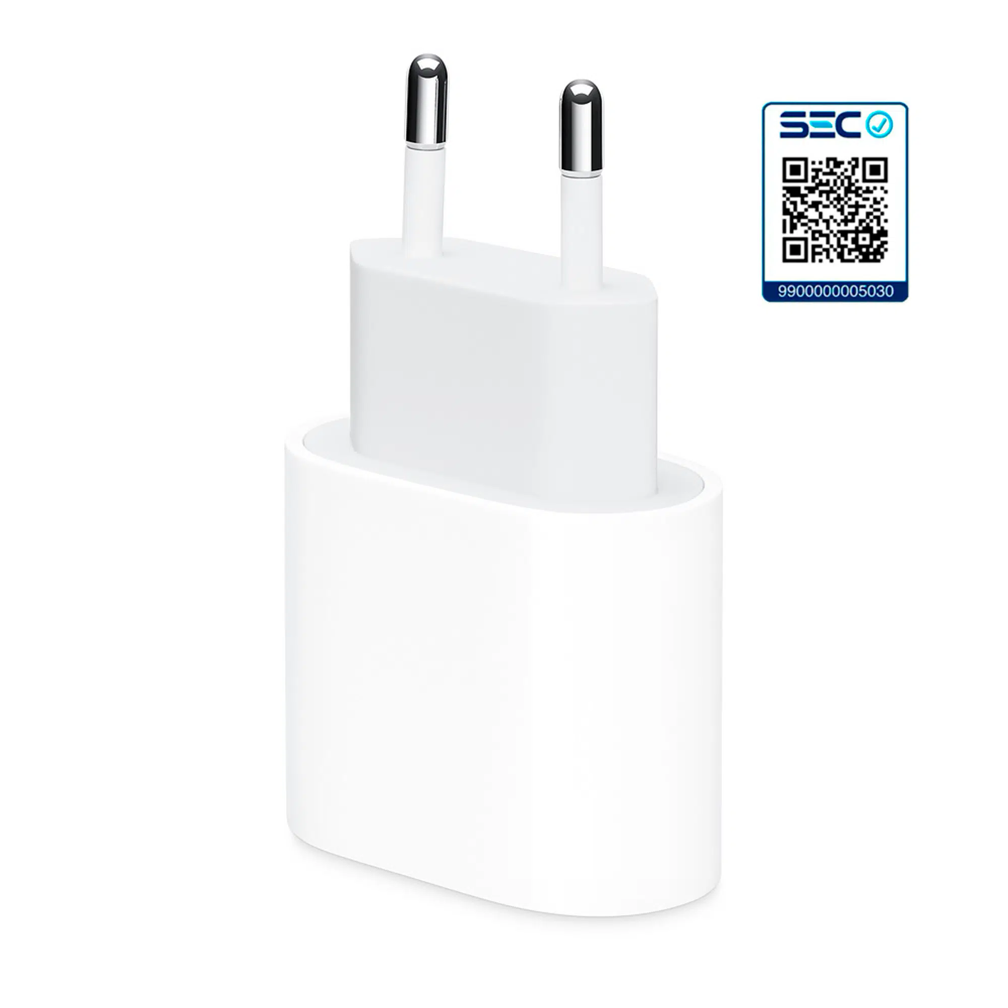 Cargador adaptador de corriente 20W de carga rápida smartphone USB-C iPhone